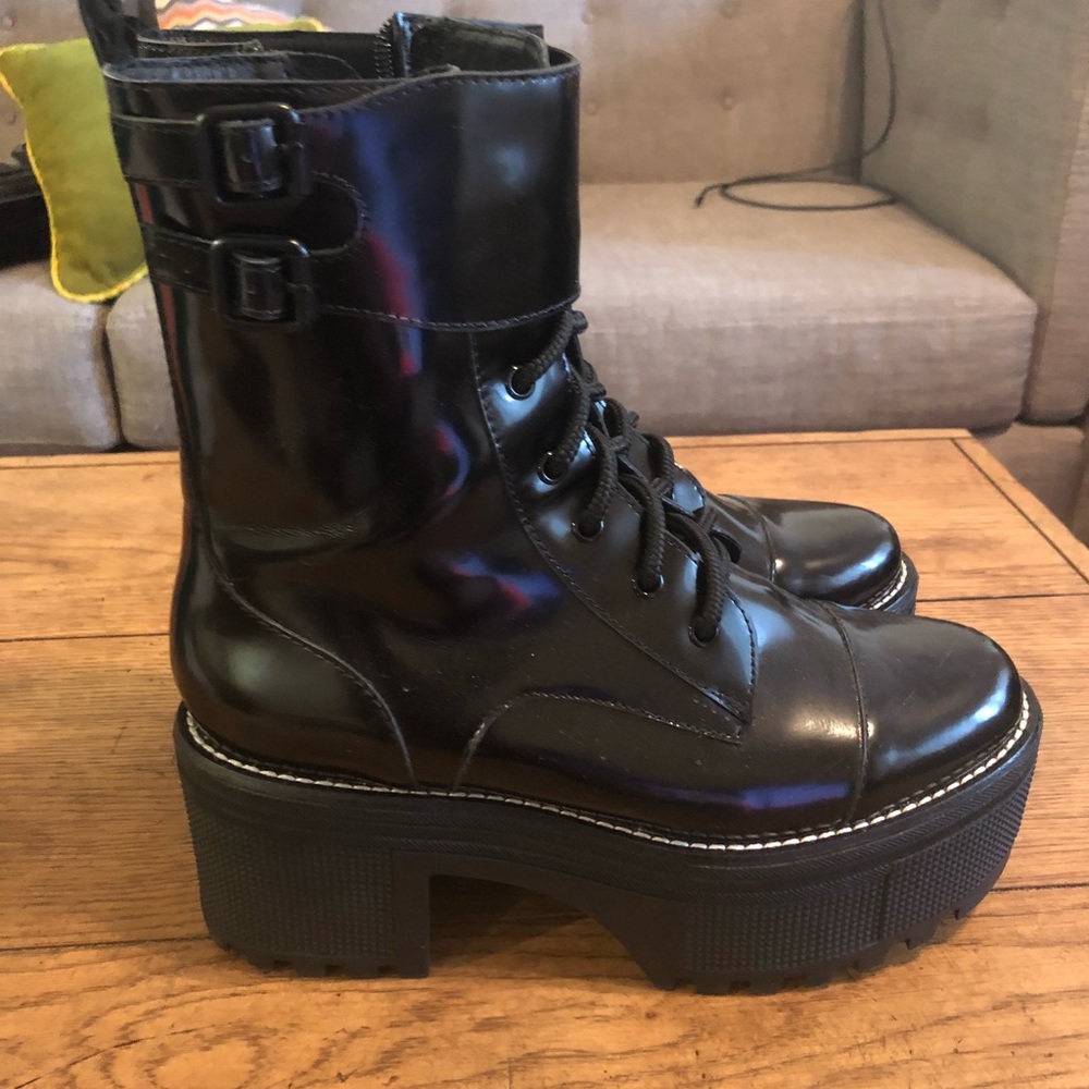Jeffrey Campbell Platform Combat Boots